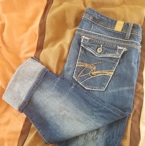 Cropped jeans